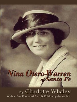 cover image of Nina Otero-Warren of Santa Fe